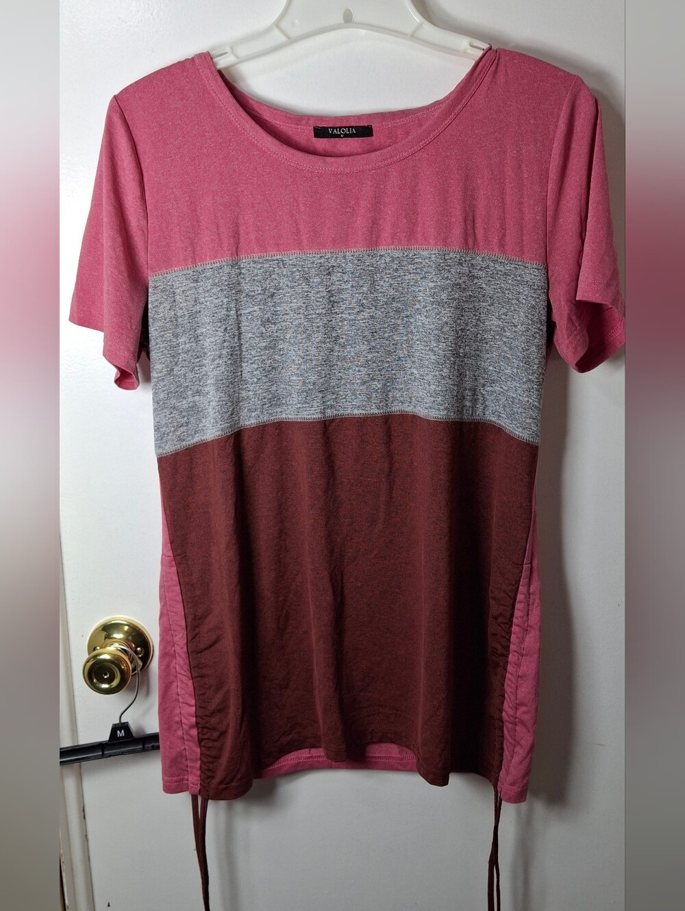 Womens Y2K Streetwear Valolia Shirt Size m.